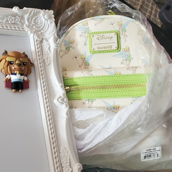 Tinkerbell loungefly mini backpack - Picture 2 of 2